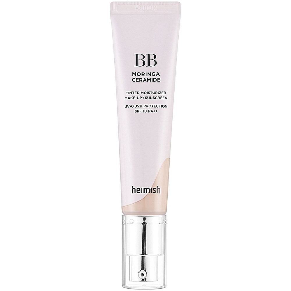 ВВ-крем з керамідами Heimish Moringa Ceramide BB Cream Spf 30 PA++ 19 Fair Beige 30 мл, фото 1