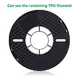 Пластик KINGROON TPU White (B01392), Classic Spool, 1.75мм, 1кг, 335м, 210-230°C, Білий філамент для 3Д-друку, фото 4