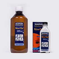Очисник для гладкої шкіри Saphir Reno Mat, 100/500 мл