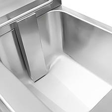 Фритюрниця індукційна однопостова GGM Gastro IFBZ-8 об'ємом 8 л, фото 2