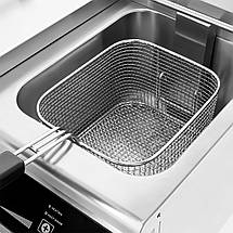 Фритюрниця індукційна однопостова GGM Gastro IFBZ-8 об'ємом 8 л, фото 4