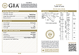 Діамант GIA 0,3 карат характеристик 3/4 (VS1/F), фото 2