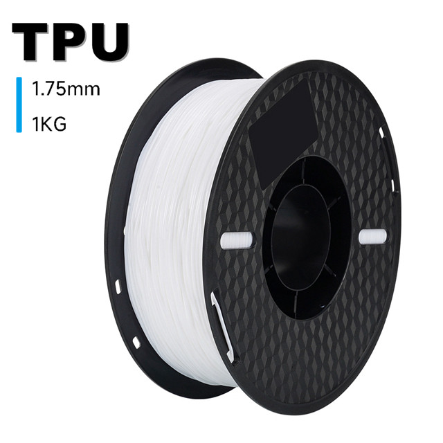 Пластик філамент для 3D-друку KINGROON TPU White 1kg