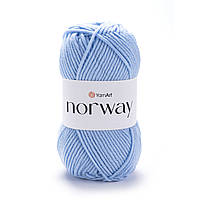YarnArt NORWAY (Норвей) №215 голубий  (Пряжа акрилова, нитки для в'язання)