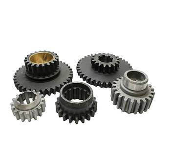 Комплект швидкісних шестерень КПП ЮМЗ 45-1701056, 45-1701324, 45-1701115, 45-1701059, 45-1701116