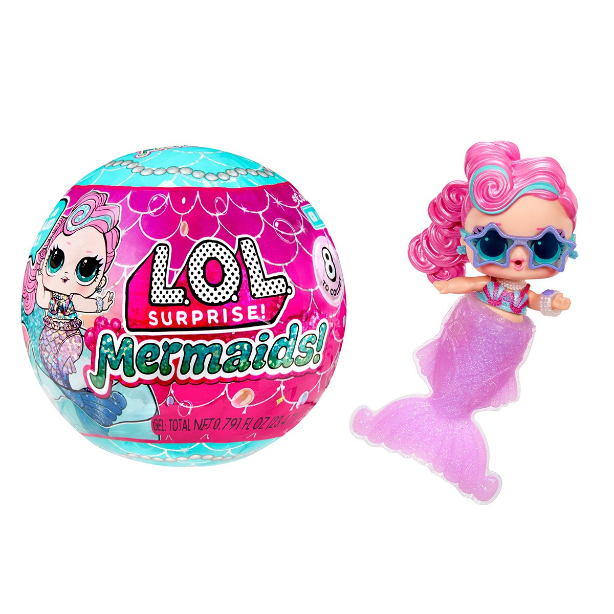 Ігровий набір з лялькою LOL Surprise Mermaids Чарівні русалочки в асортименті 510604