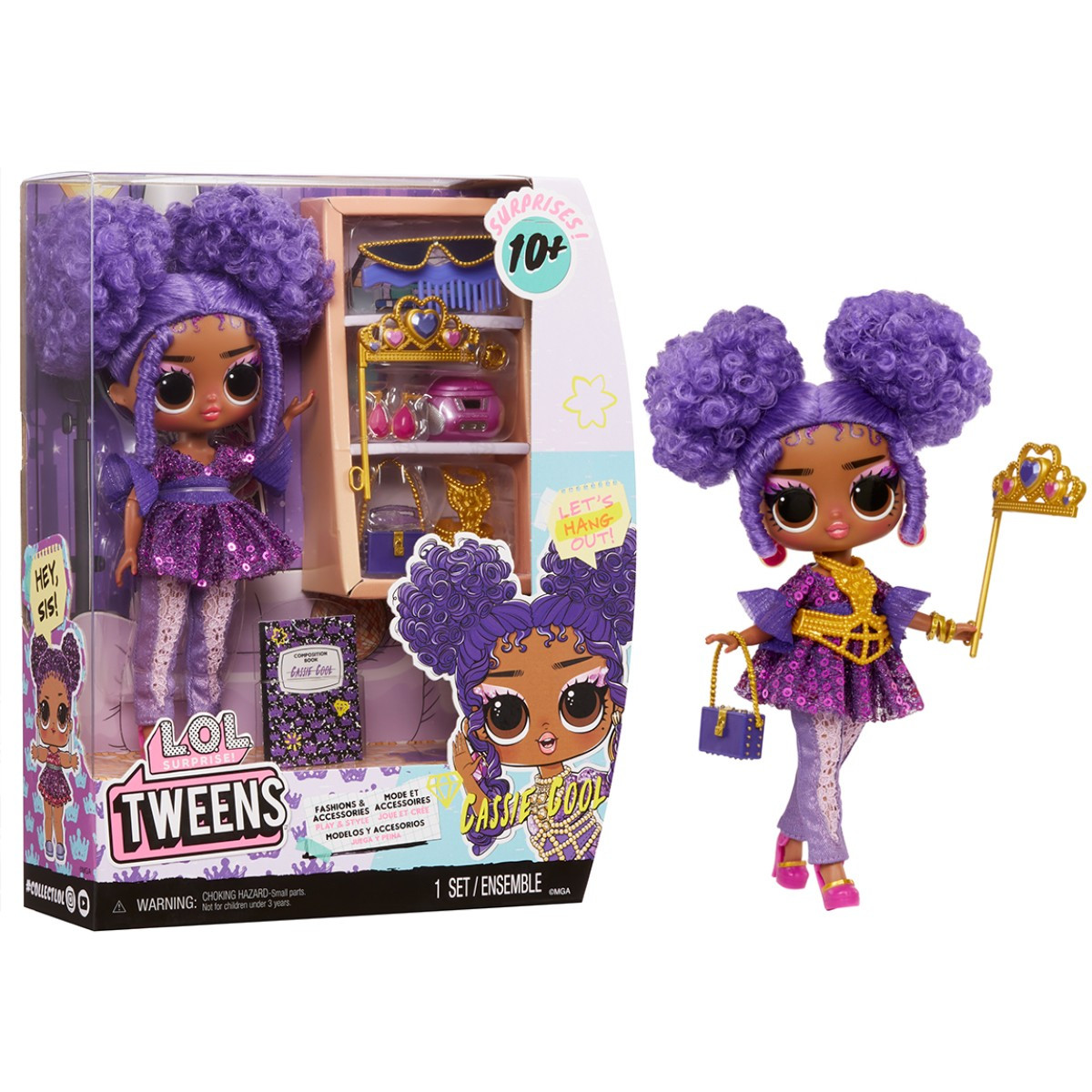 Лялька LOL Surprise Tweens Core Кессі Кул з аксесуарами 591672