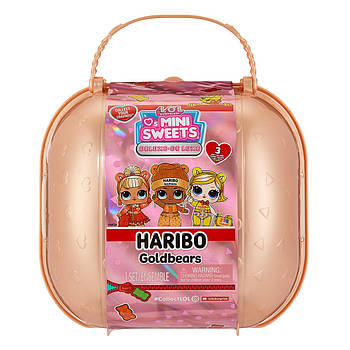 Ігровий набір з лялькою LOL Surprise Loves Mini Sweets Haribo Deluxe Золоті ведмедики 119906