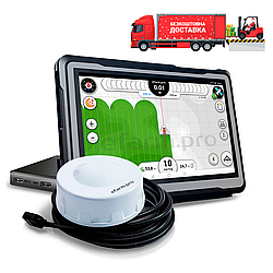Агронавігатор Efarm.Pro, 10". Система паралельного водіння для трактора, заміри полів. Безсплатна доставка