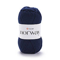 YarnArt NORWAY (Норвей) №227 темно-синій  (Пряжа акрилова, нитки для в'язання)