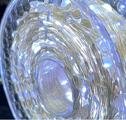 Новорічна USB-гирлянда нитка Роса на котушці 50м 500LED холодна біла 8 режимів з пультом білий дріт