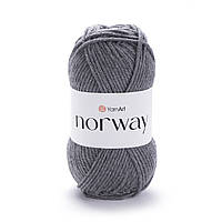 YarnArt NORWAY (Норвей) №29 темний сірий (Пряжа акрилова, нитки для в'язання)