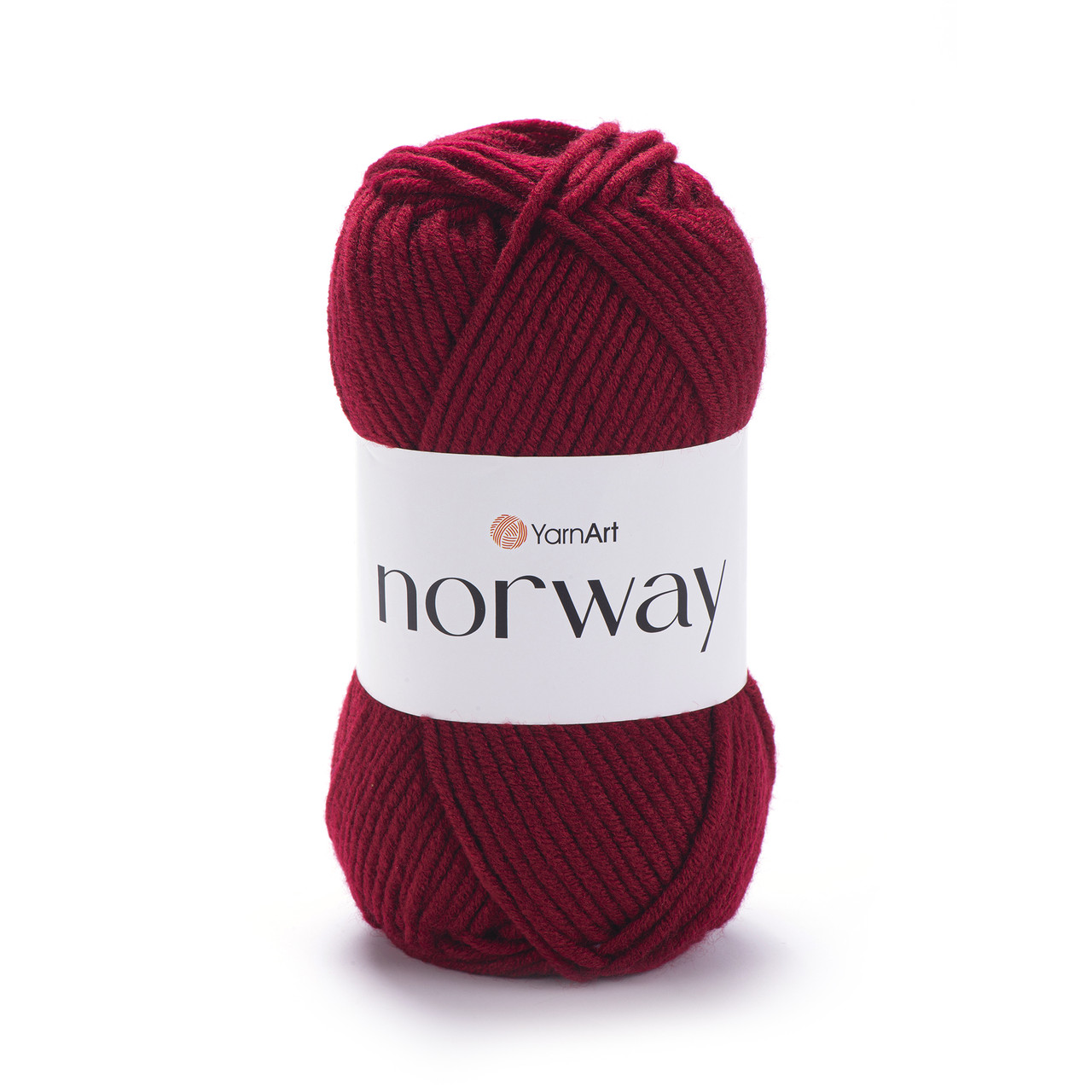 YarnArt NORWAY (Норвей) №43 бордовий (Пряжа акрилова, нитки для в'язання)