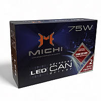 LED-лампи автомобільні Michi Can H4 75W 12-24 V 5500 K