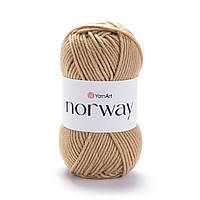 YarnArt NORWAY (Норвей) №805 світло-бежевий  (Пряжа акрилова, нитки для в'язання)
