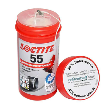 Нитка для герметизації трубних різьблень 150 м LOCTITE