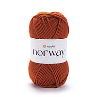 YarnArt NORWAY (Норвей) №847 теракотовий  (Пряжа акрилова, нитки для в'язання)