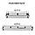 Розсувна гребінка - конструктор 12х12 (60) для укладання плитки на підлогу і на стіни., фото 8