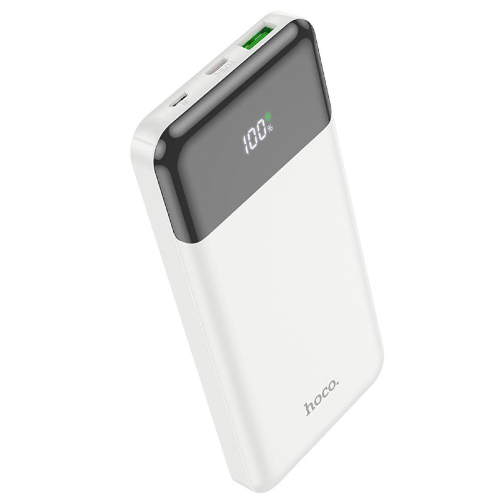 Універсальна Мобільна Батарея Power Bank Hoco J102 Cool figure PD20W+QC3.0 10000 mAh Колір Бiлий