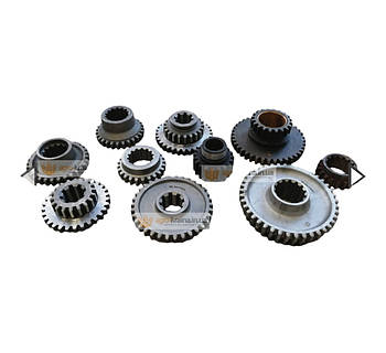 Повний набір шестерень коробки ЮМЗ Польша