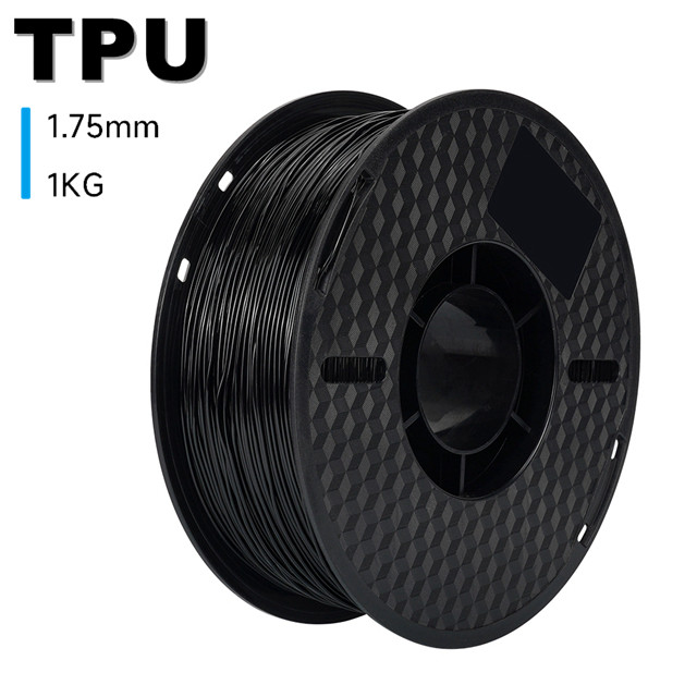 Пластик філамент для 3D-друку KINGROON TPU Black 1kg