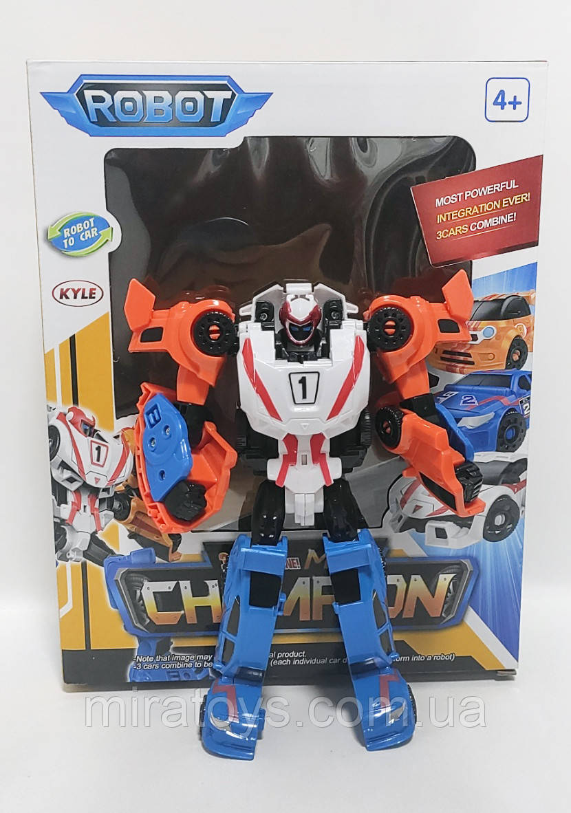 Трансформер Тобот Чемпіон Tobot Champion 3в1