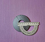 Магніт круглий феритовий посилений 84мм/12мм/32мм, фото 6