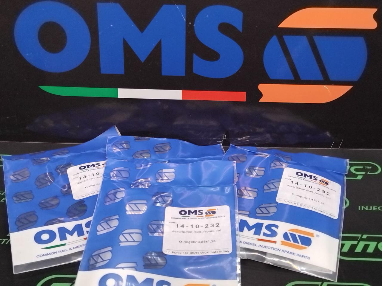Гумове кільце 14-10-232 OMS 3,68X1,25 мм