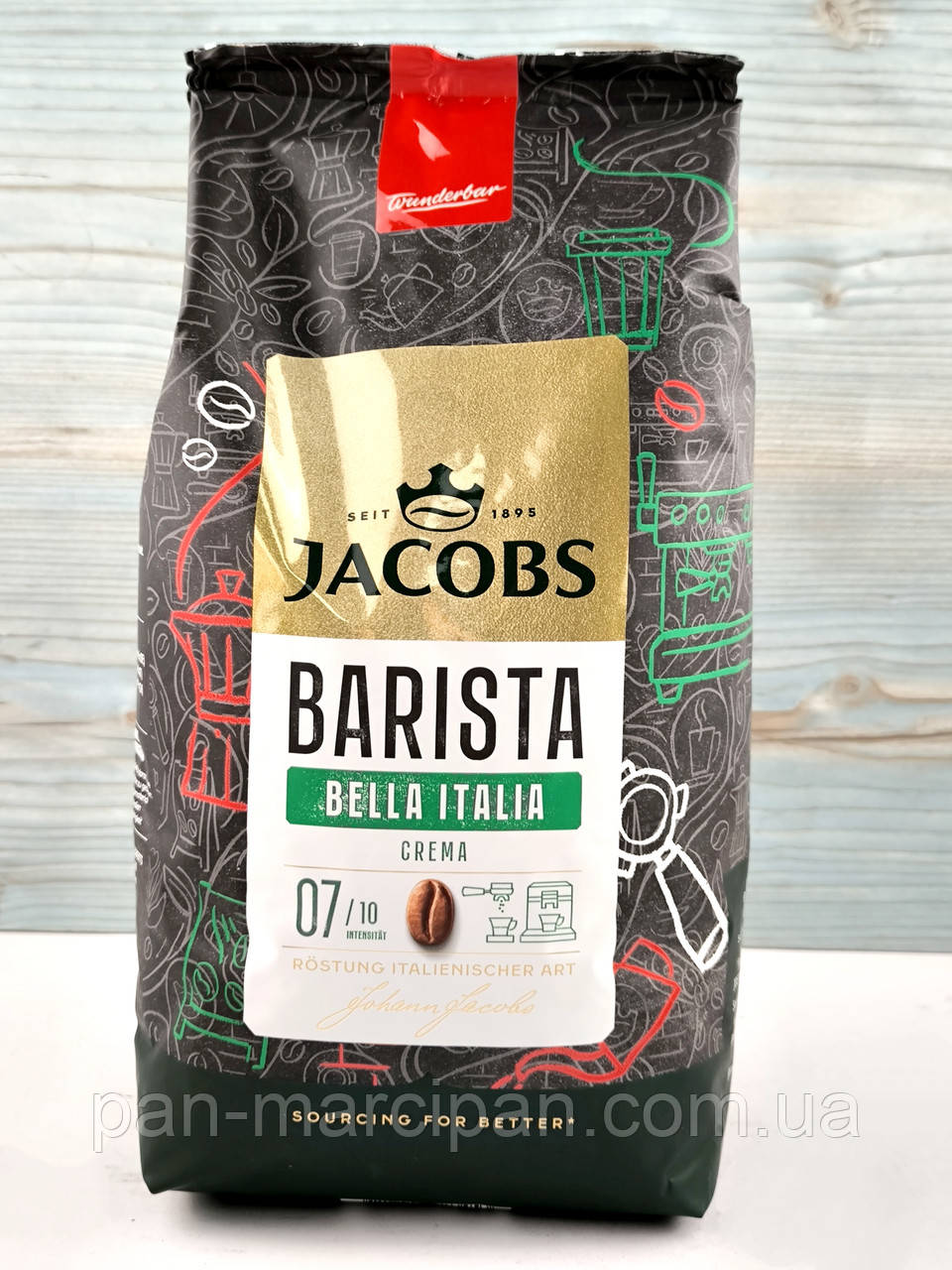 Кава в зернах Jacobs Barista Bella Italia 1 кг, фото 1