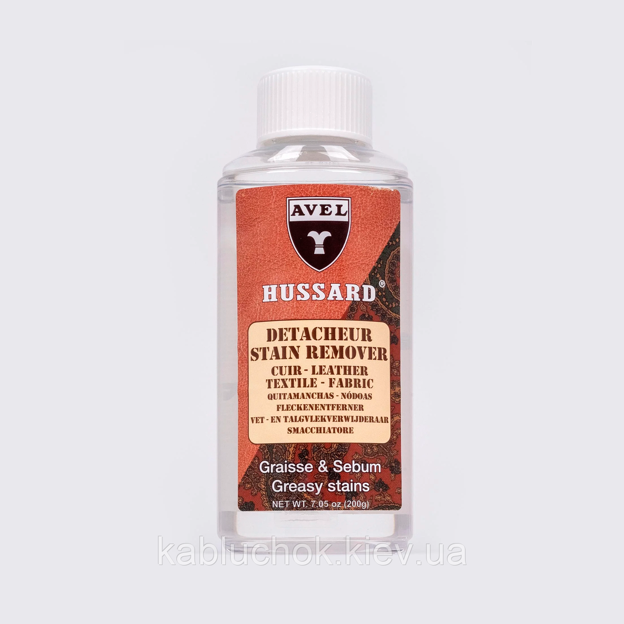 Плямовивідник Avel Hussard Detacheur Cuirs Textiles, 200 мл