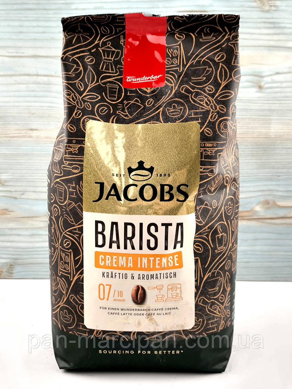 Кава в зернах Jacobs Barista Crema Intense 1кг, фото 1
