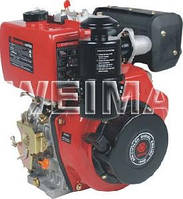 Двигатель дизельный без электростартера WEIMA(Вейма) 186FB (под шлицы 9 л.с.) к мотоблоку
