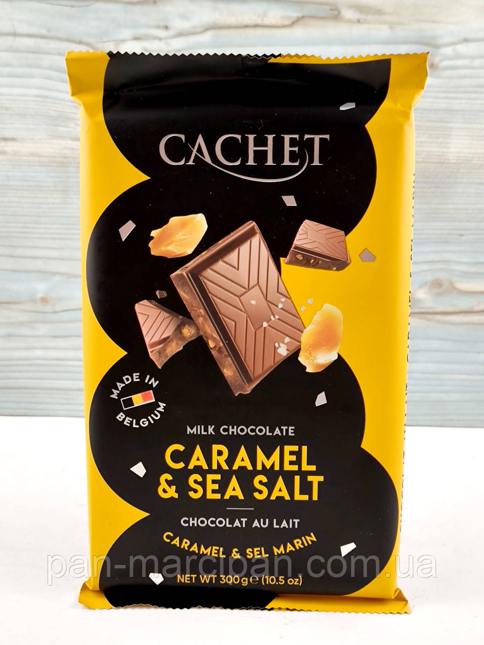Шоколад Cachet карамель з сіллю 300 г (Бельгія), фото 1