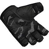 Рукавички для фітнесу RDX T2 Half Black XL, фото 6