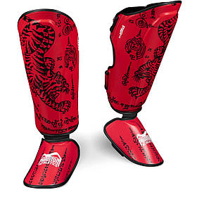Захист гомілки та стопи Phantom Muay Thai Red S/M