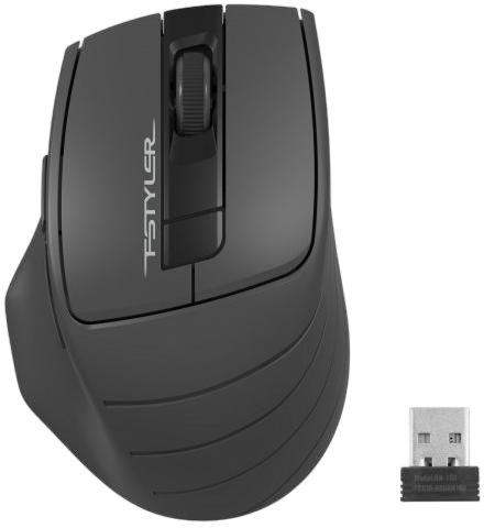 Миша бездротова A4Tech FG30S Grey/Black