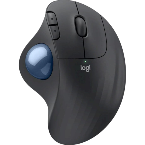 Миша бездротова Logitech Ergo M575S Graphite + Blue Ball (910-007029)