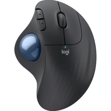 Миша бездротова Logitech Ergo M575S Graphite + Blue Ball (910-007029), фото 1