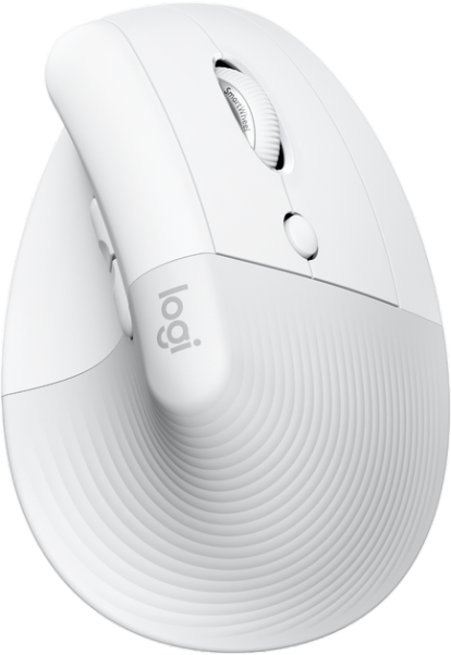 Миша вертикальна бездротова Logitech Lift Ergonomic White (910-006477)