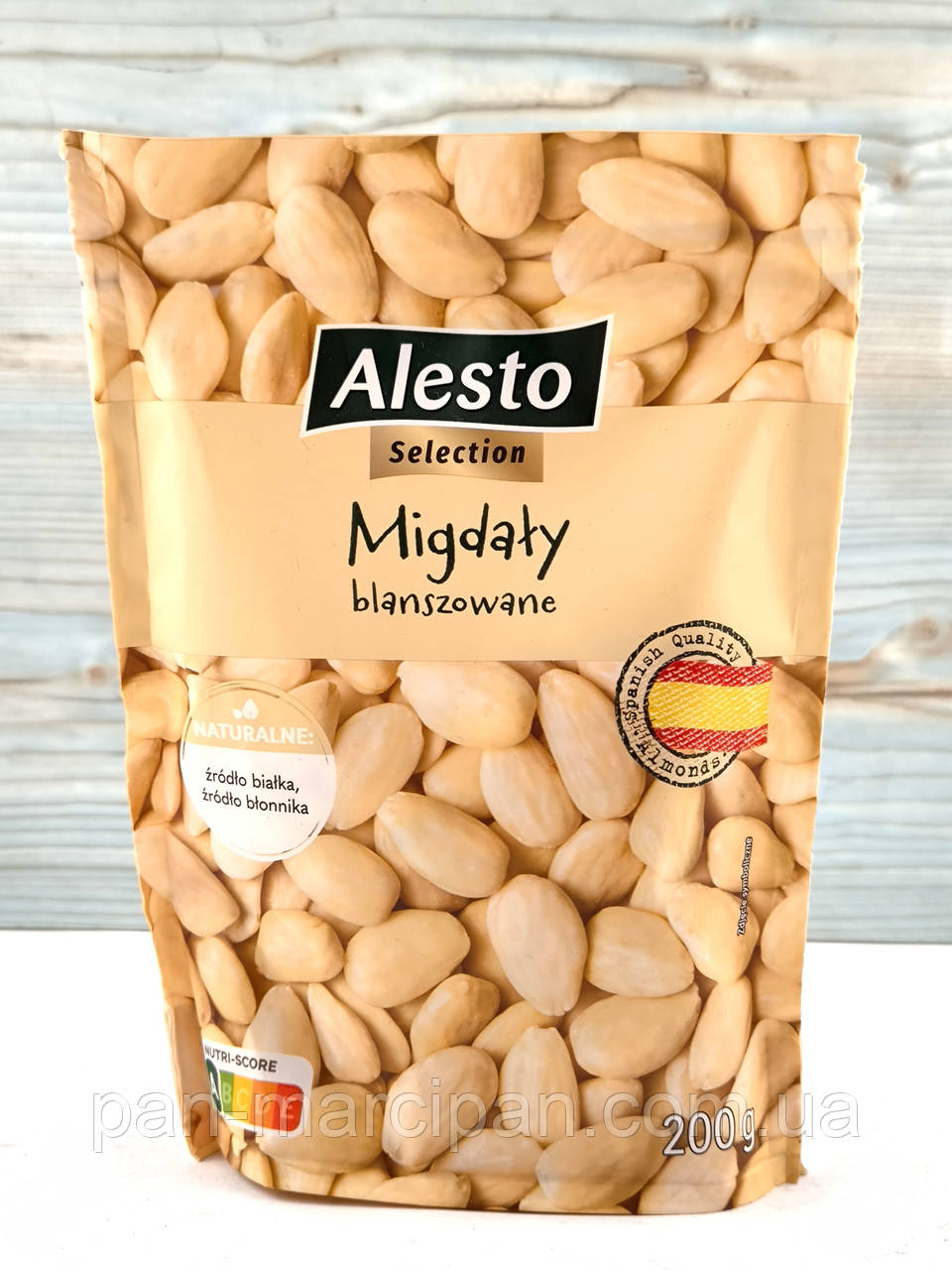 Мигдаль бланшований Alesto Miggaly blanszowane 200 г Іспанія, фото 1