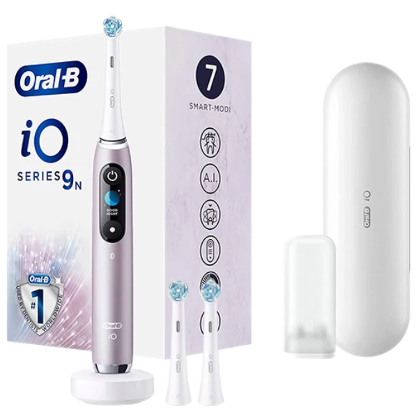 Електрична зубна щітка Oral-B iO 9N Rose Quartz (3 нас.)