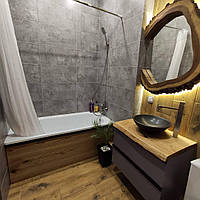 Стільниця для ванної кімнати з дуба