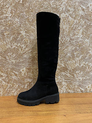 Високі зимові чоботи Erisses.Ботфорди. Розміри: 41, 42, 43.