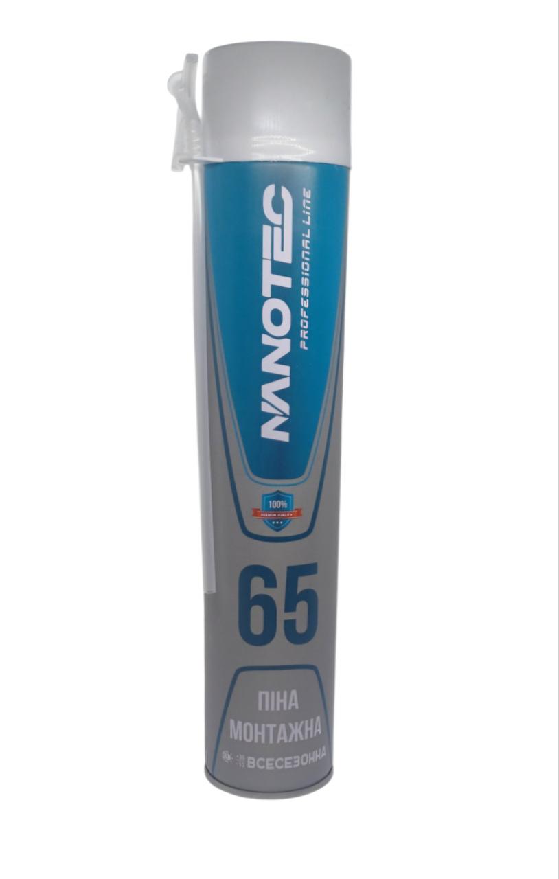 Піна монтажна ручна NanoTec 850 мл (65 л)