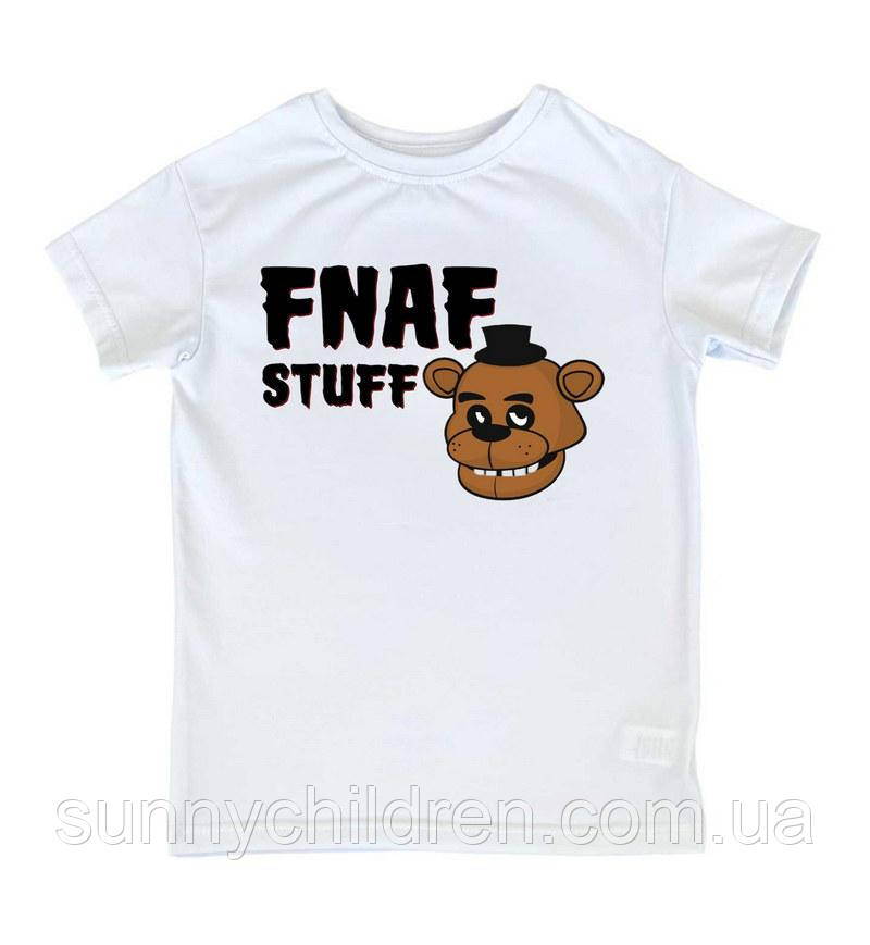 Fnuff Stuff футболка, світшот. Мерч 5 ночей у Фредді.
