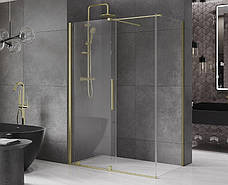 Душова кабіна MEXEN VELAR 150х90 BRUSHED GOLD, фото 5
