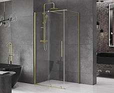 Душова кабіна MEXEN VELAR 110х90 BRUSHED GOLD, фото 4