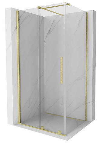 Душова кабіна MEXEN VELAR 120х75 BRUSHED GOLD, фото 1