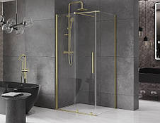 Душова кабіна MEXEN VELAR 120х75 BRUSHED GOLD, фото 4