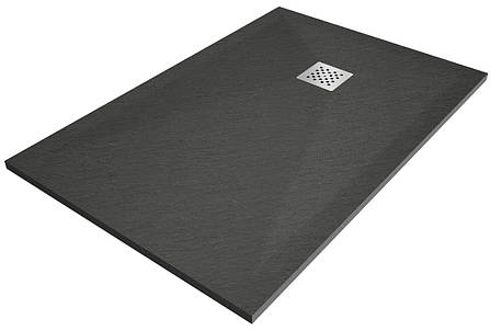 Душовий піддон MEXEN STONE+ 100x80 ANTHRACITE, фото 1